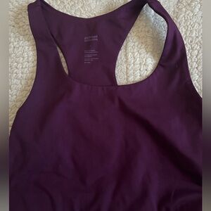Girlfriend collective plum sports bra size large